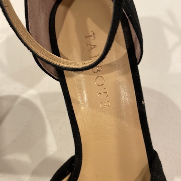 Talbots heels sandals size 7 velvet - Picture 3 of 7